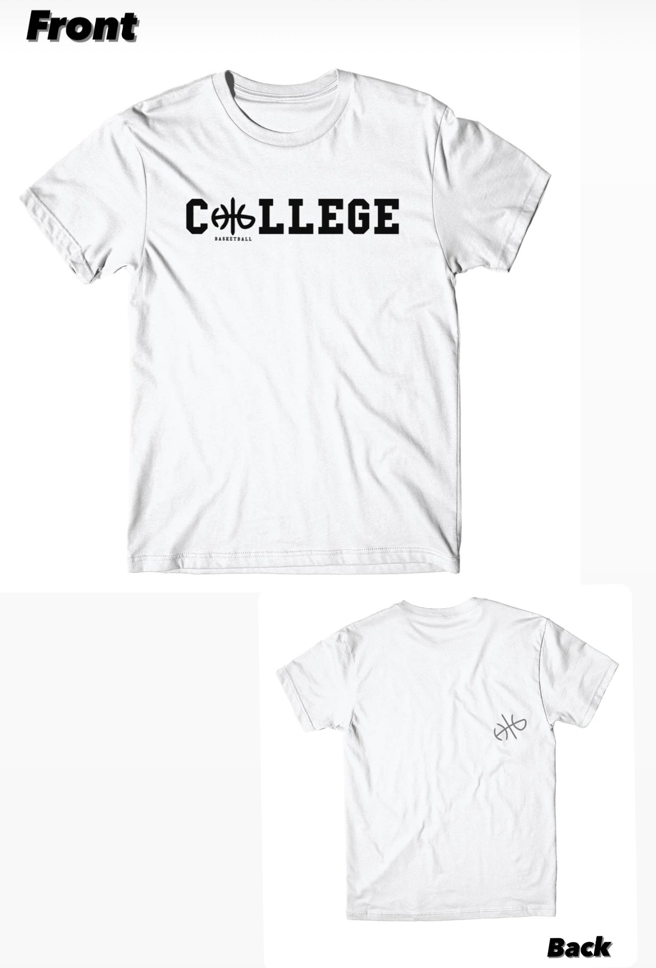 HtG "COLLEGE" Crew T Shirt