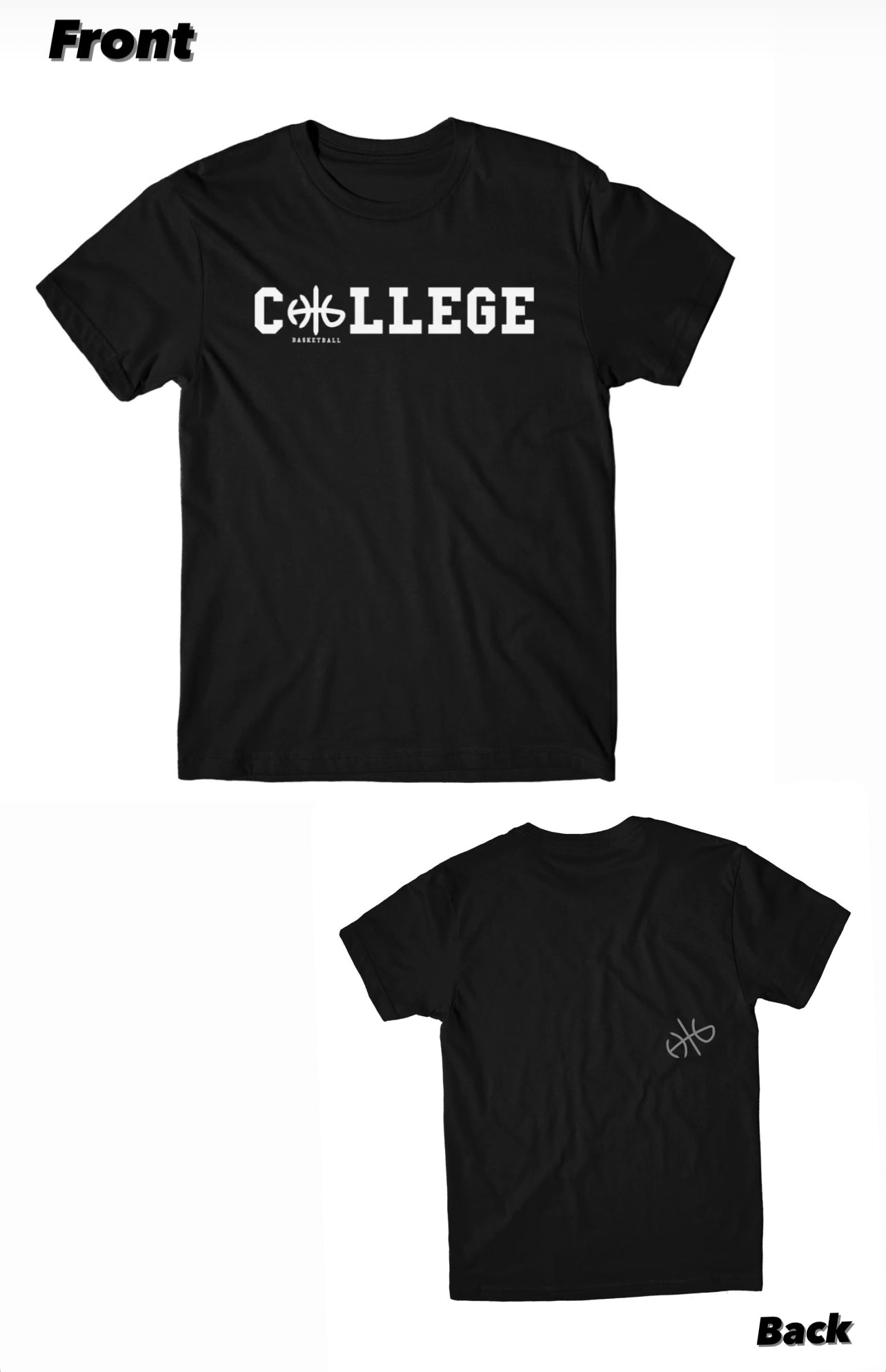 HtG "COLLEGE" Crew T Shirt