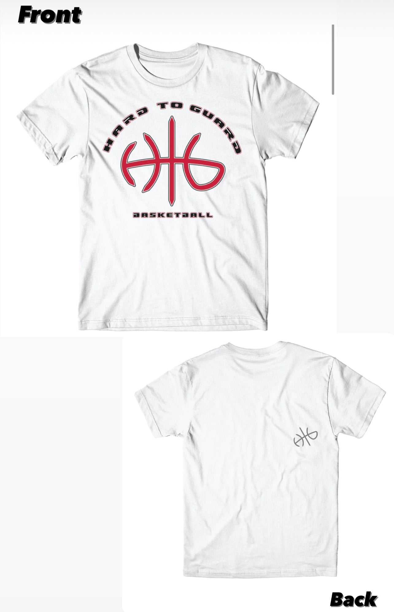 HtG Basketball Crew T Shirt