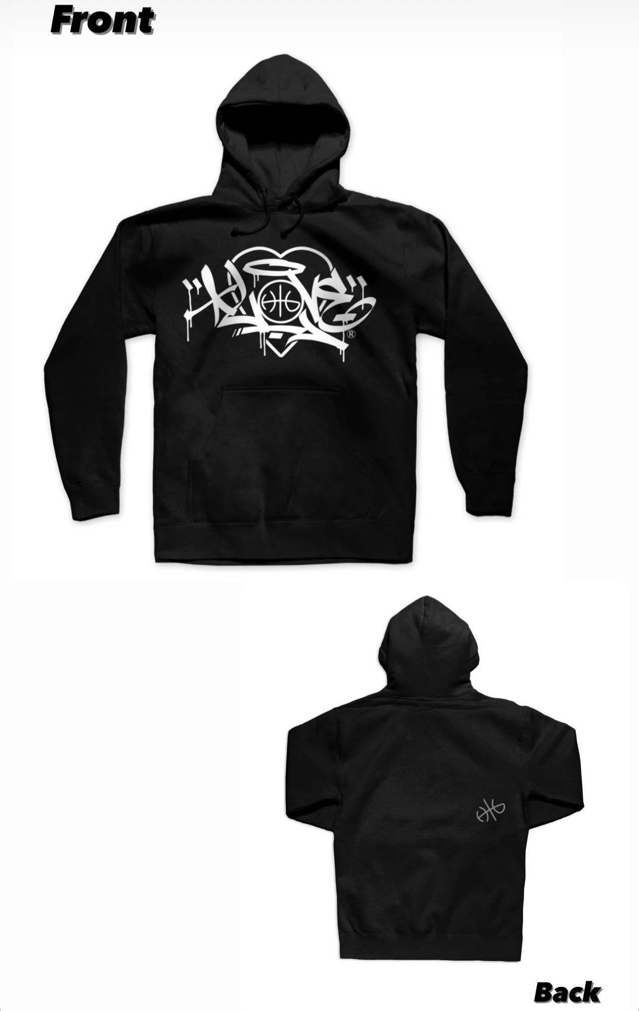 HtG "LOVE" piece by TASTE ONE Heavyweight Hoodie