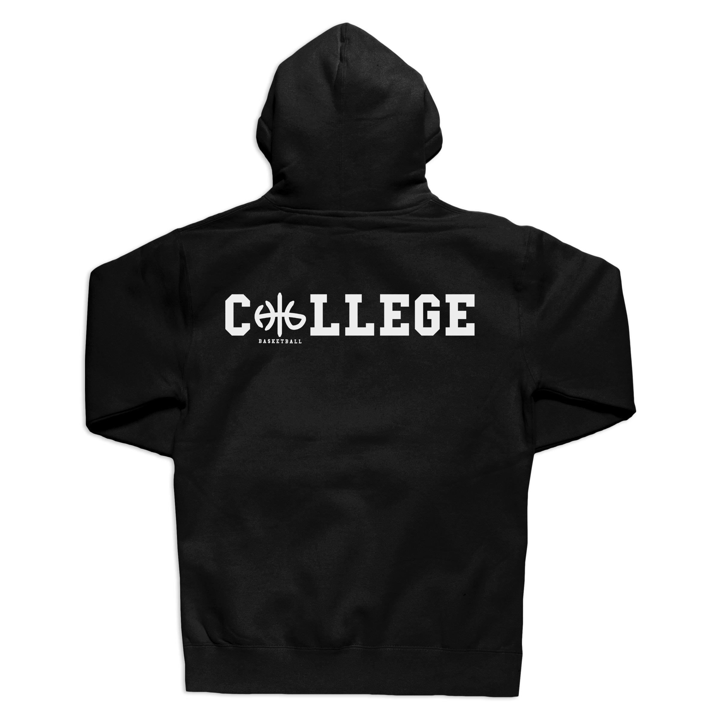 HtG "COLLEGE" zip up Heavyweight Hoodie